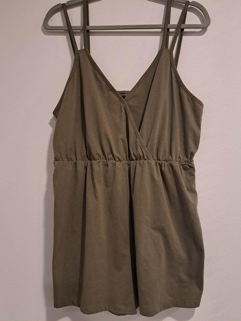 Shein Curve Romper Double Straps Green Size 1XL